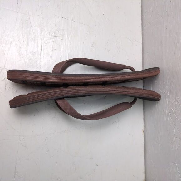 Nike 6.0 Men’s 13 Flip Flops Thong Sandals Rubber Brown - Picture 7 of 7